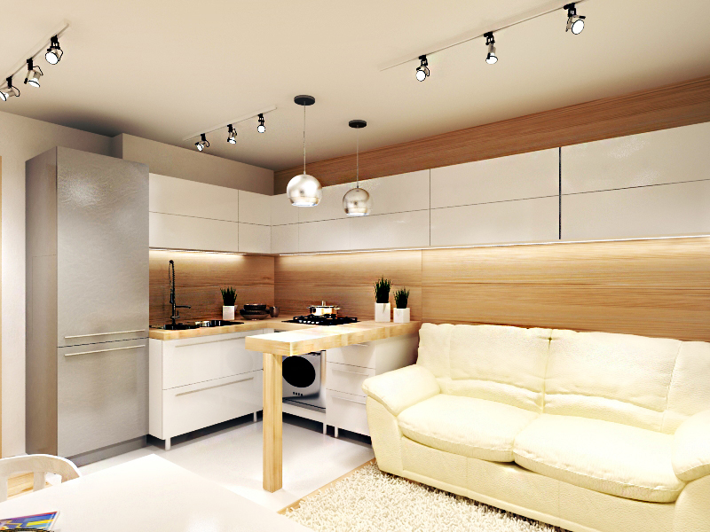 Дизайн интерьера кухни 14 кв.м. фото - Интернет-журнал Inhomes